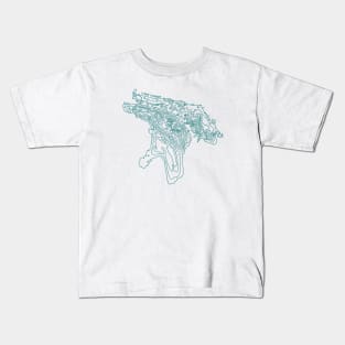 Lake Huron Kids T-Shirt